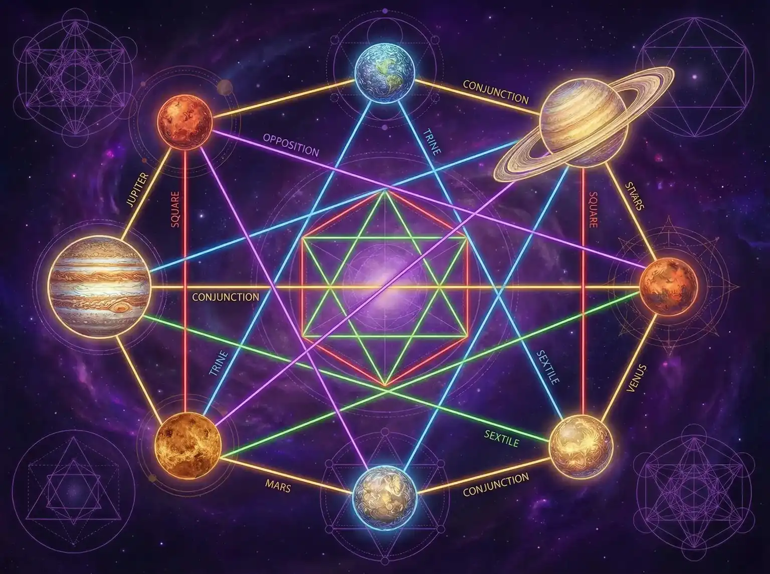 行星相位解读 - HEYZO高清中文字幕在线 | 占星学进阶